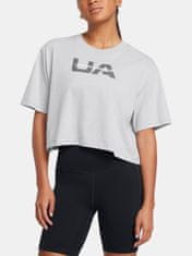 Under Armour Dámske tričko UA W BOXY CROP BRANDED SS L