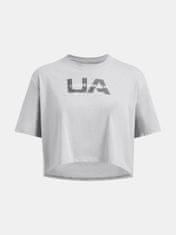 Under Armour Dámske tričko UA W BOXY CROP BRANDED SS L