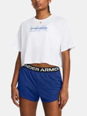 Under Armour Dámske tričko UA W BOXY CROP BRANDED SS XXL