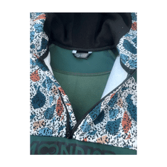 MOONRISE Fashion Detská softshell bunda - anorak stones forest green, 80