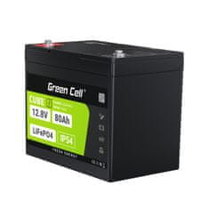 Green Cell LFPGC12V80AH batéria CUBE LiFePO4 80Ah 12.8V 1024 Wh