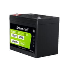 Green Cell LFPGC12V50AH batéria CUBE LiFePO4 50Ah 12.8V 640Wh 