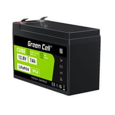 Green Cell LFPGC12V7AH batéria CUBE LiFePO4 7Ah 12.8V 89.6Wh