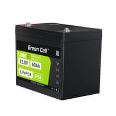 Green Cell LFPGC12V60AH batéria CUBE LiFePO4 60Ah 12.8V 768Wh