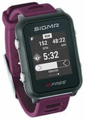 Sigma Pulsmetr iD.FREE Plum 24110