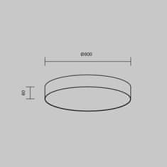 MAYTONI MAYTONI Stropné svietidlo Zon 90W 120d C032CL-90W3K-RD-B