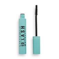 Makeup Revolution Vodeodolná riasenka 5D Lash (Waterproof Mascara) 14 ml (Odtieň Black)