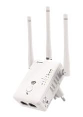 STRONG dvojpásmový opakovač 750/ Wi-Fi štandard 802.11a/b/g/n/ac/ 750 Mbit/s/ 2,4GHz a 5GHz/ 2x LAN/ biely