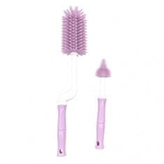 Bo Jungle kefa na fľaše B-Bottle Brush Set Pink