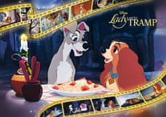 Trefl Puzzle Premium Plus Iconic Moments: Lady a Tramp 1000 dielikov