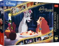 Trefl Puzzle Premium Plus Iconic Moments: Lady a Tramp 1000 dielikov