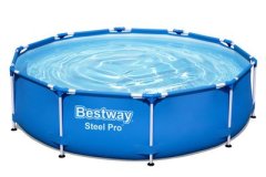 Bestway Bazén Bestway. Steel Pro., 56679, kartušová filtrácia, 305x76 cm