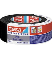 Tesa Páska tesa. PRO Duct tape, 50 mm, L-50 m, textilná, čierna