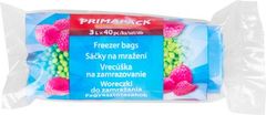 Prima Vrecko Primapack, vrecúško, sáčok, na zamrazovanie potravín do mrazničky, 3 lit., 40 ks