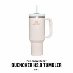 Stanley 10-11673-115 The Quencher H2.O FlowState Rose Quartz termofľaša, ružová, 1,18L