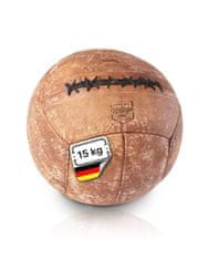 Popron.cz AHVintage Series Wall Ball Hovězí kůže 15 kg