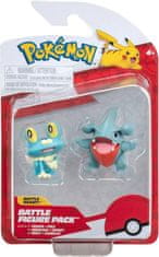 Jazwares Pokémon Battle Figurky Gible a Froakie 5cm