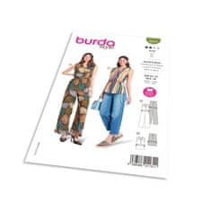 Burda Strih Burda 5914 - Zavinovací overal, top