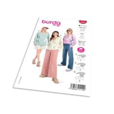 Burda Strih Burda 5892 - Zavinovacie sako