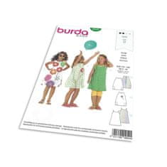 Burda Strih Burda 9544 - Dievčenské šatôčky