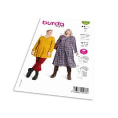 Burda Strih Burda 5865 - Blúzkové šaty, tunika