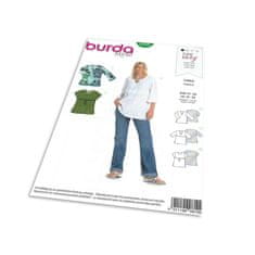 Burda Strih Burda 8100 - Dámsky top