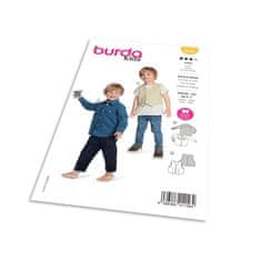 Burda Strih Burda 9248 - Košeľa a vesta pre chlapcov