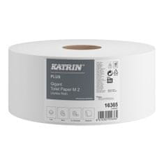 Katrin Papier toaletný JUMBO Plus 230 mm, 2-vrstvový, biely / 6 ks 