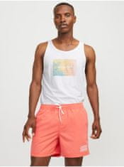 Jack&Jones Biele pánske tielko Jack & Jones Aruba S