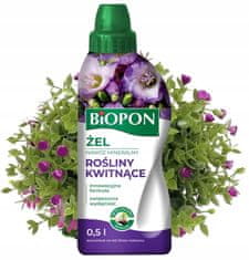 Biopon Minerálne hnojivo pre kvitnúce rastliny v géle 500 ml