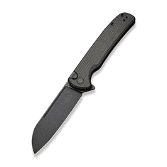 Civilight C20022-2 Chavelier vreckový nôž 8,8 cm, Black Stonewash, tmavozelená, Micarta