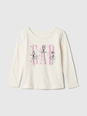 Gap Baby tričko s logom 4YRS