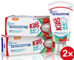 Sensodyne Kids zubní pasta pro děti 0-6 let 2×50ml