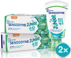 Sensodyne Junior zubní pasta pro děti 6-12 let 2×50ml