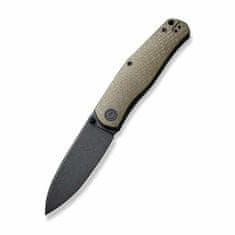 Civilight C22007-2 Sokoke vreckový nôž 8,5 cm, Black Stonewash, zelená, Micarta