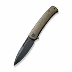 Civilight C21025C-3 Caetus vreckový nôž 8,8 cm, Black Stonewash, zelená, Micarta