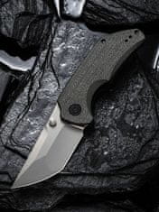 Civilight C20028C-3 Thug 2 vreckový nôž 6,8 cm, Bead Blasted, tmavozelená, Micarta