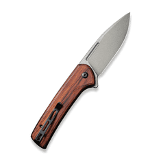 Civilight C21006-3 Conspirator vreckový nôž 8,8 cm, Stonewash, drevo Cuibourtia