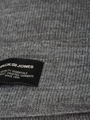 Jack&Jones Pánska čiapka JACDNA 12092815 Grey Melange