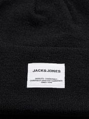 Jack&Jones Pánska čiapka JACLONG 12150627 Black