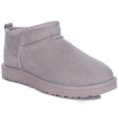 Ugg Australia Členkové topánky sivá 36 EU Classic Ultra Mini Pale Smoke