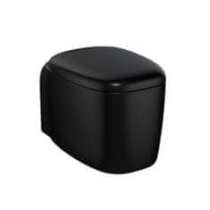 Vitra PLURAL Rim-Ex záv. WC Matte Black 7830B483-0075 - Vitra