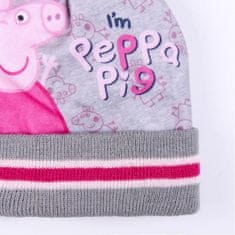 Cerda Dievčenská zimná súprava (čiapka a rukavice) PEPPA PIG, 2200009619