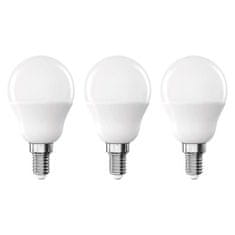 EMOS LED žiarovka Classic Mini Globe / E14 / 4,2 W (40 W) / 470 lm / Teplá biela