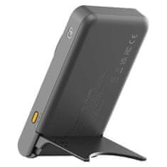 GP Power bank GP Q05B , 5 000 mAh, 20 W+Wireless, čierna