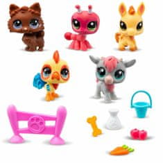 Littlest Pet Shop Farma - Najlepší priatelia, 5 postavičiek