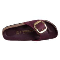 Birkenstock Šľapky bordó 38 EU Madrid Big Buckle