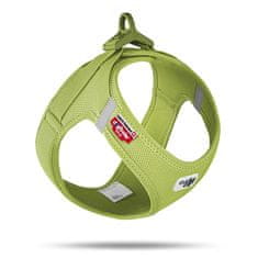 curli Postroj pre psov so sponou Air-Mesh Lime L, 8-13 kg