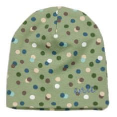 Čiapka detská Dots olive 6-9m