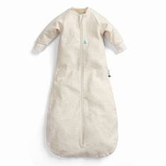 ergoPouch Vak na spanie s rukávmi organická bavlna Jersey Oatmeal Marle 3-12 m, 6-10 kg, 1 tog